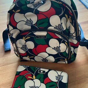Kate Spade Dawn Breezy Backpack Set with Matching Wallet - brand new, never used